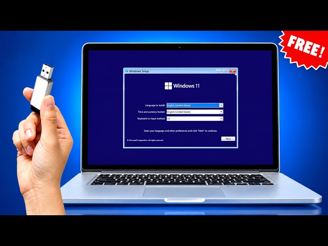 How to Create a Windows 11 Bootable USB for FREE | Easy Way