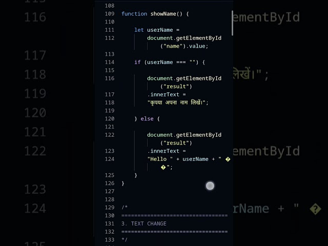 JavaScript Basic Concepts in One Demo 🚀 | Coding Tutorial #shorts