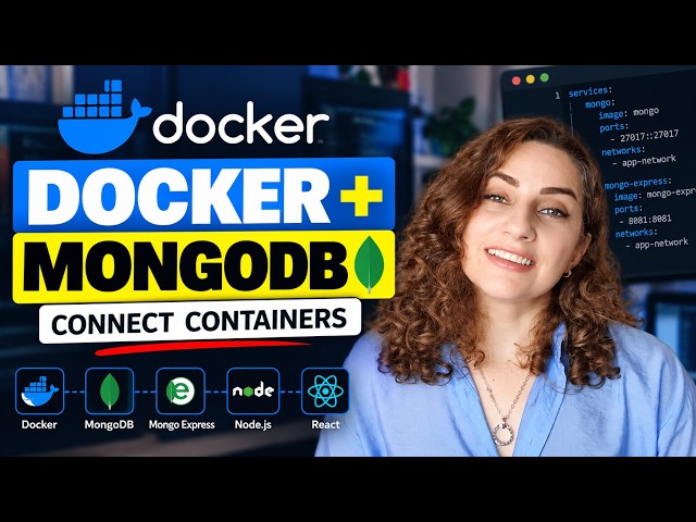 Docker + MongoDB Tutorial | Connect Containers with Docker Network
