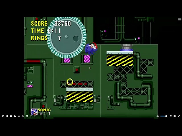 Sonic The Hedgehog Playthrough: Scrap Brain Zone