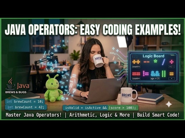 Java Operators Made Easy! | Practical Coding Examples in 8 Minutes #java #dailyvlog #beginners