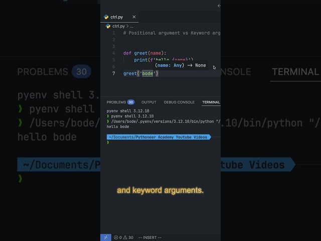 Stop Confusing Positional and Keyword Arguments in Python! #coding