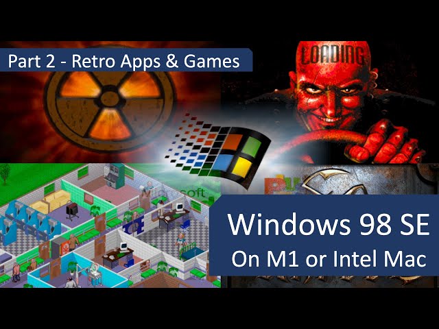 Windows 98 SE on M1 or Intel-based Mac with UTM - part 2
