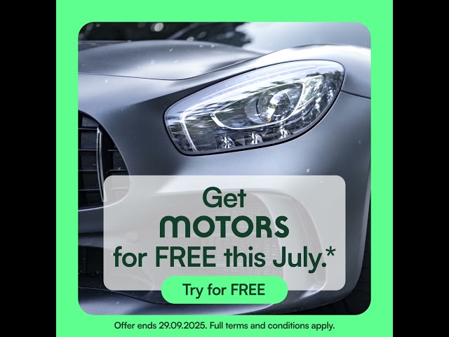Get MOTORS for FREE this July!