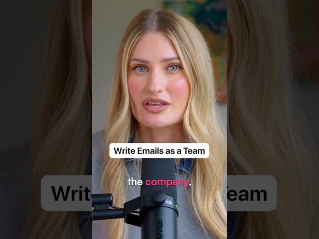 Write Emails As A Team