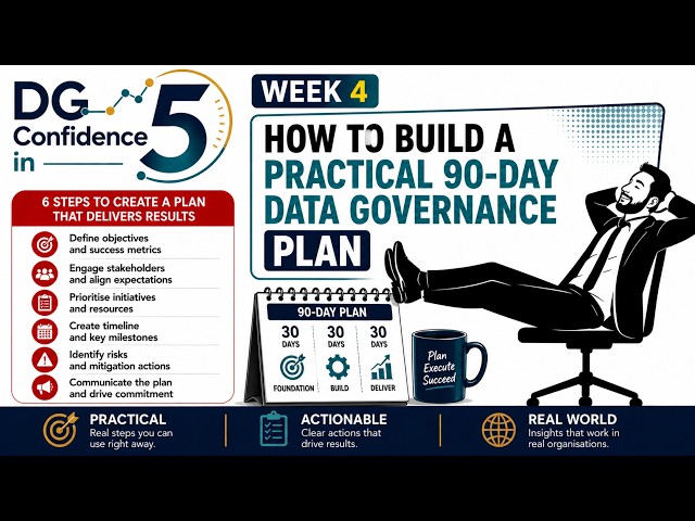 How to Build a Practical 90-Day Data Governance Plan