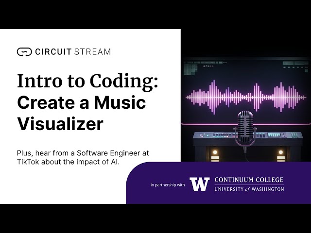 Intro to Coding: Create a Music Visualizer App with AI