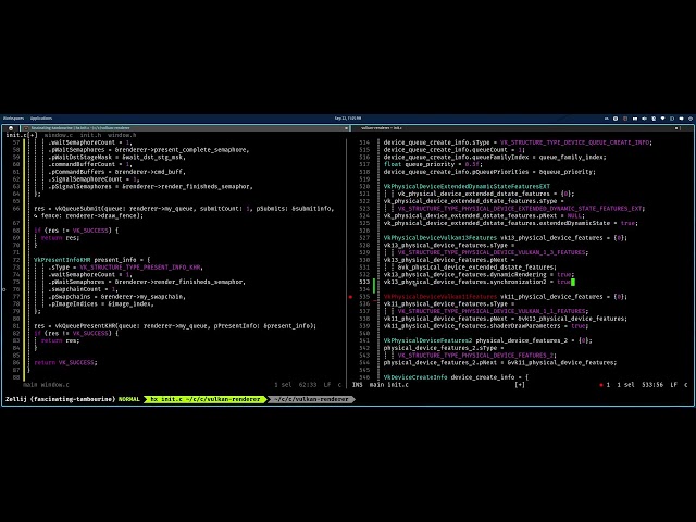 Learning Vulkan  presentation and rendering C graphics programming 1.9.2