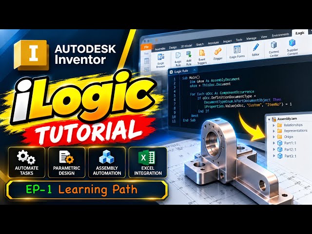 EP-1 | Learning Path ( Topics ) | iLogic Training Tamil