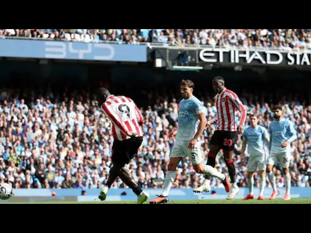 #brobbey #goal  #against #mancity #at #etihad #stadium 