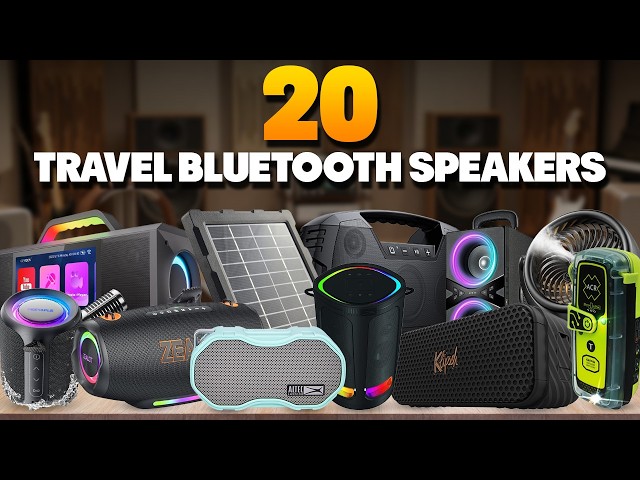 20 Travel Bluetooth speakers on Amazon for Any Trip