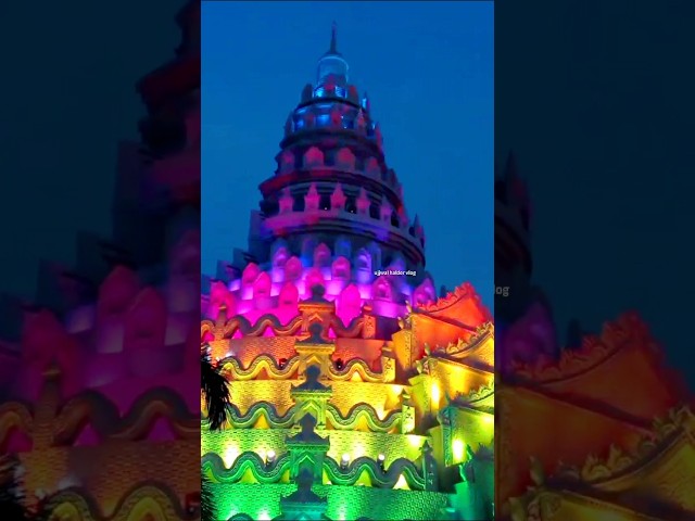 Kalyani ITI More Durga Puja Light Show । #youtubeshorts #shortvideo #viralvideo #ytshorts #shorts