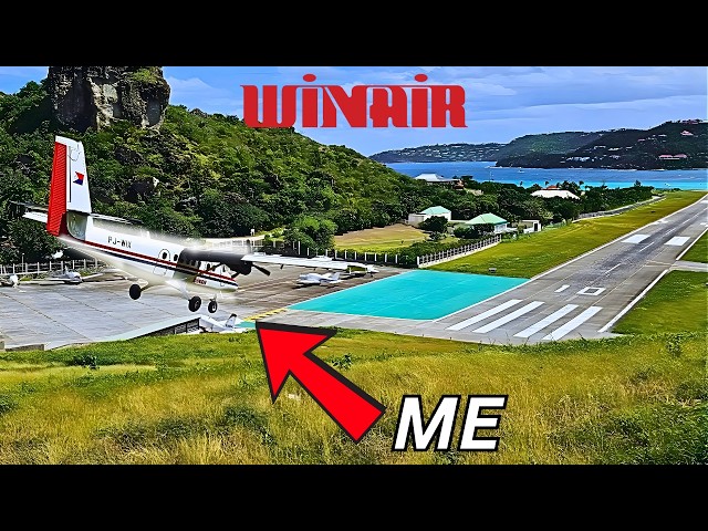 I Flew to the World's Most EXTREME Airport!