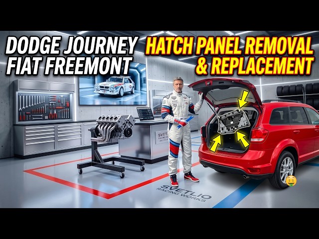 How to Remove Liftgate Interior Trim Panel on Dodge Journey & Fiat Freemont