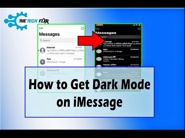 How to Get Dark Mode on iMessage iPhone? Give Some Comfort to Your Eyes!