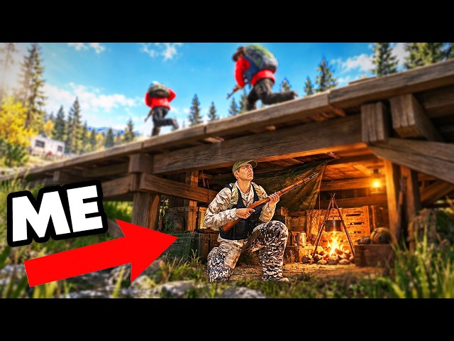 I Lived in a Secret Bridge Base in DayZ