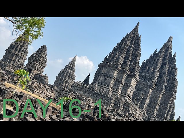 VR180 2023 DAY16-1. Prambanan Temple in Jogjakarta Indonesia