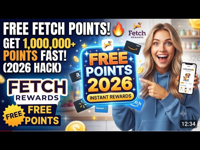 Fetch rewards hack free points 2026 