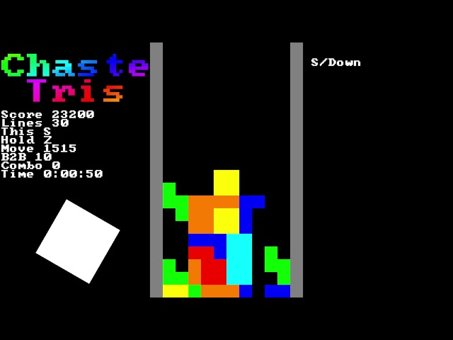Chaste Tris 30 fps TST loop to 201 lines