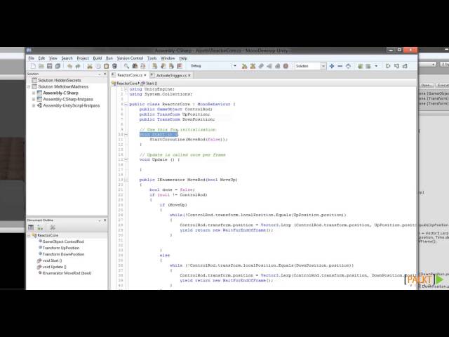 Unity 3D Game Development Tutorial: Component Basics | packtpub.com