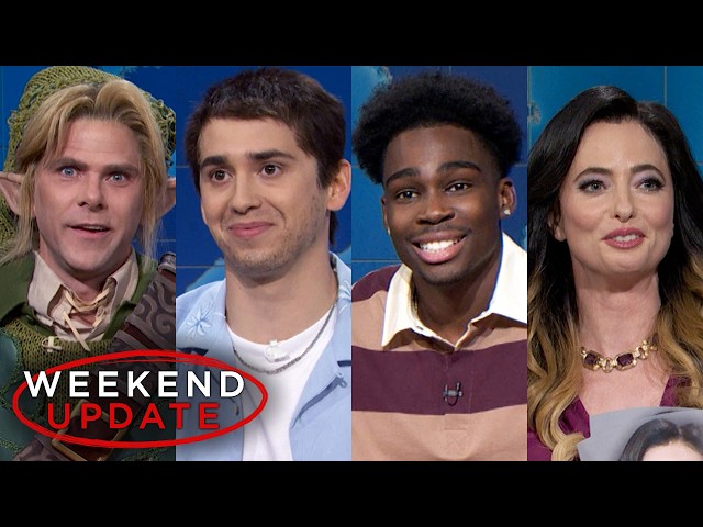 Weekend Update ft. Mikey Day, Marcello Hernández, Kam Patterson and Sarah Sherman - SNL