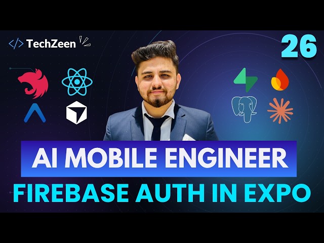 Firebase Authentication in React Native | Email/Password Auth with Expo | AI Mobile Engineer