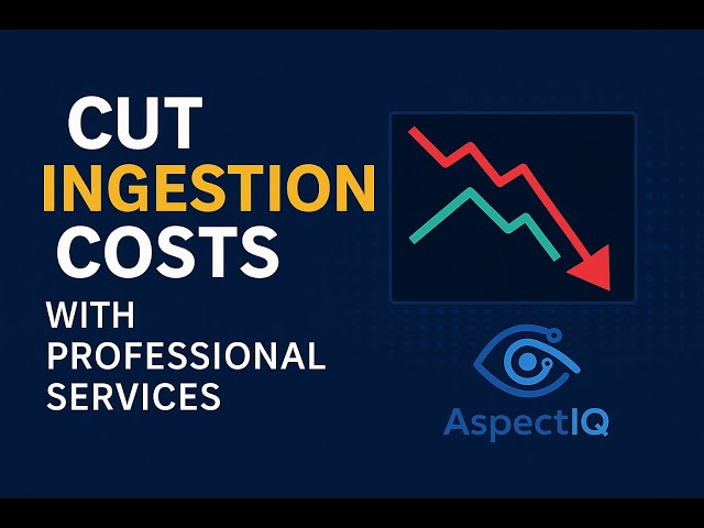 Cut Monitoring Costs with AspectIQ Professional Services