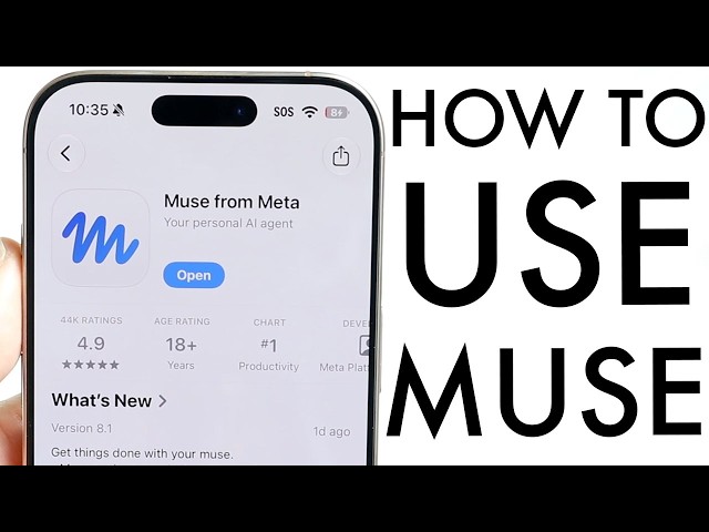 How To Use Muse From Meta! (Complete Beginners Guide)
