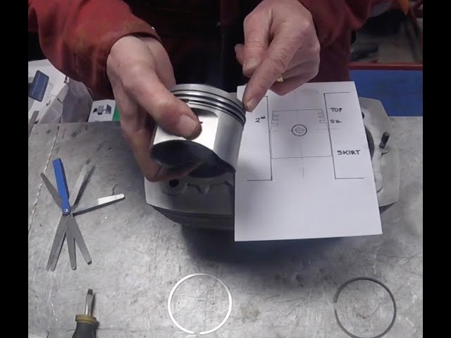 How to check Pistons, rings and cylinders using feeler gauges