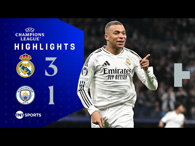 Mbappe Hat-Trick Knocks City Out 🤩 | Real Madrid 3-1 Man City | UEFA Champions League Highlights