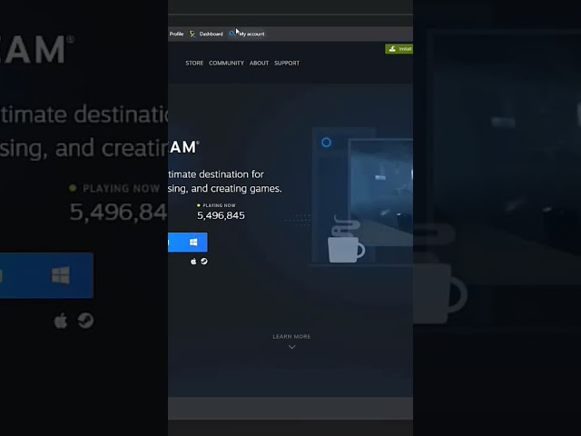 Steam - كيف تحمل وتسوي حساب في الستيم | مع شرح اهم النقاط