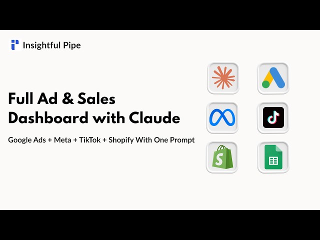 Google, Meta & TikTok Ads + Shopify: One Dashboard With Claude