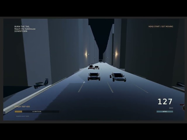 Bangkok Night Rider | Unity 3D Police Chase Game ( GDD )
