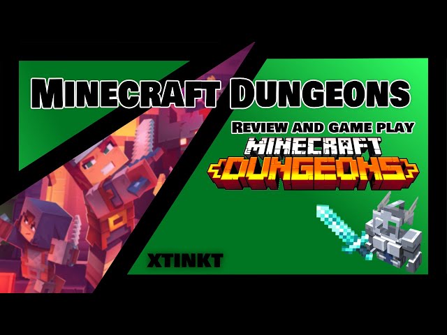 Minecraft Dungeons Review W/ Gameplay!