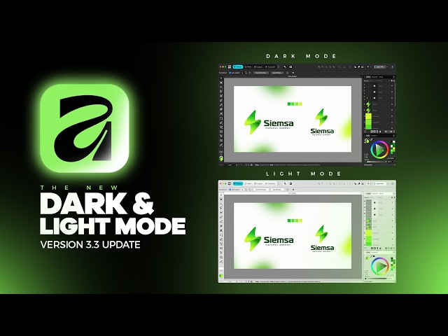 How to Switch Between Light & Dark Mode | NEW UPDATE Affinity 3.3