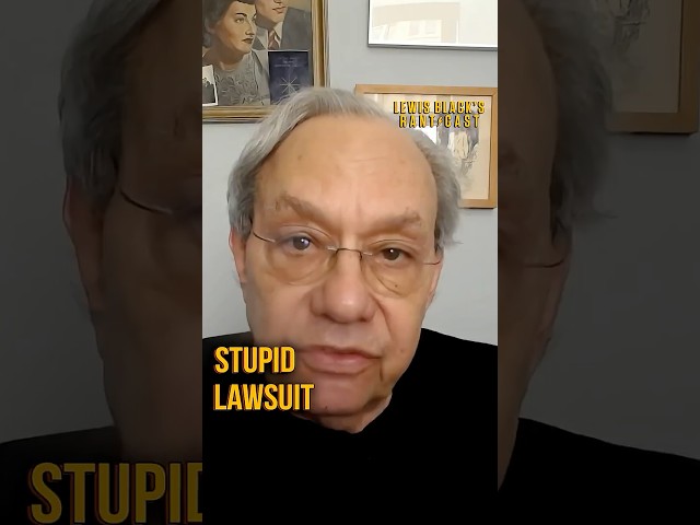 Stupid Lawsuit | Lewis Black's Rantcast shorts