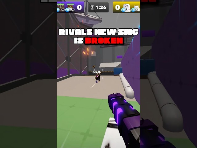 Mastering rival’s newest SMG #rivals #roblox #robloxedit #robloxrivals