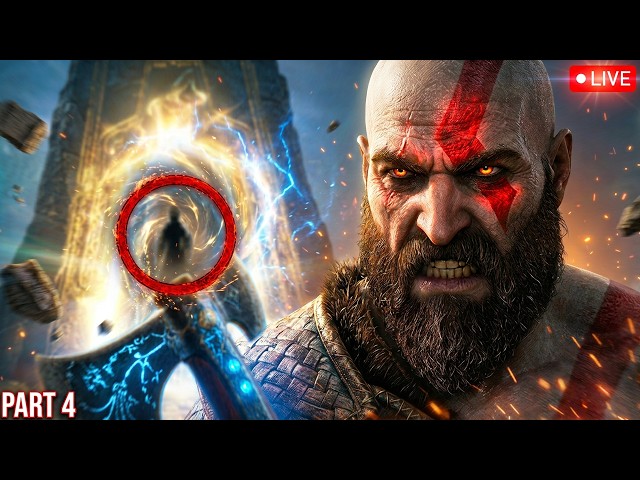 🔴 GOD OF WAR (2018) LIVE - Gameplay Walkthrough Part 4 | Kratos' Journey Begins