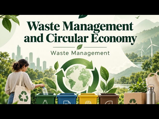 ♻️ Waste Management and the Circular Economy #waste #management  #economy 