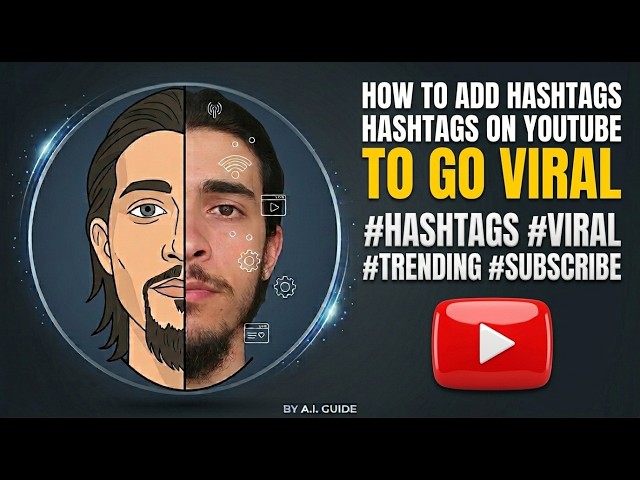 how to add #tags  in your channel youtube