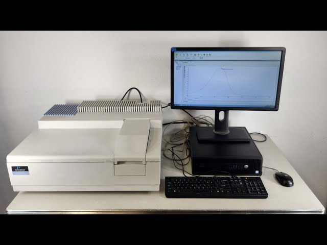 Testing a PerkinElmer Lambda 35 UV/VIS Double Beam Spectrophotometer w/ PC Software