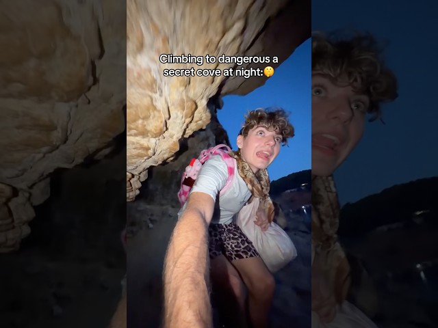 Sneaking into a secret beach: 🤫 #matthewsieverin
