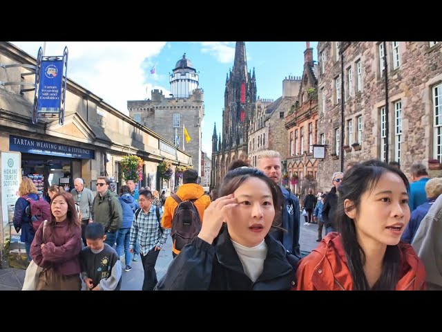 EDINBURGH, SO MANY TOURISTS! WALKING TOUR, MAIN TOURIST ATTRACTIONS, COOL SCOTTISH CITY