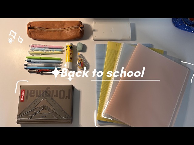 BACK TO SCHOOL |  🗒️🧸