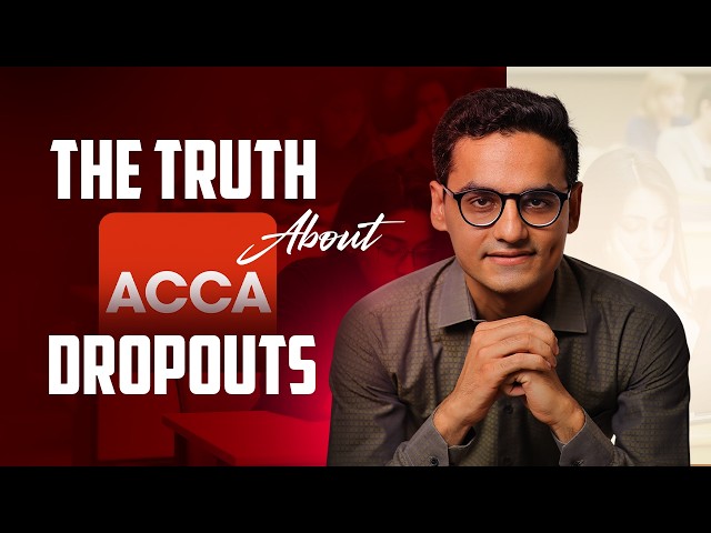 The Truth About ACCA Dropouts | Honest Reality by Dipan Sir