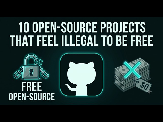 10 Open-Source Projects That Feel Illegal To Be Free