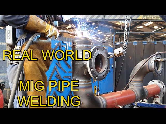 MIG Pipe Welding Twin 6"Tee (REAL WORLD WELDING)
