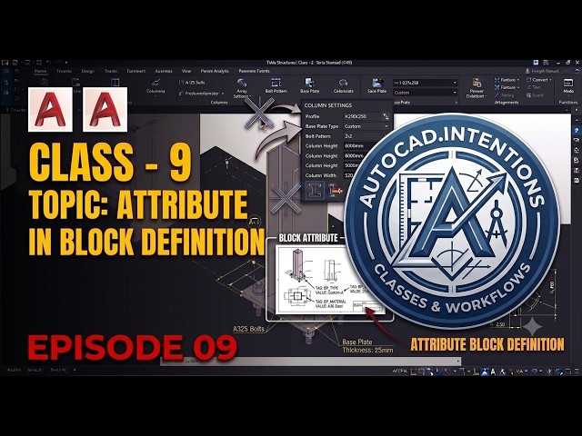 CLASS -9 ATTRIBUTE #autocad #tutorial #teklastructures  #Tekla  #StructuralSteel #Shorts #3DModeling