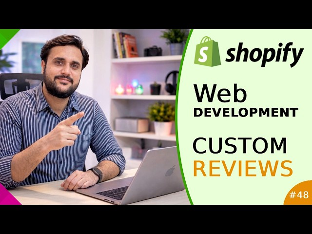 Shopify Product Review Tab | Shopify Web Development | Web Development #48