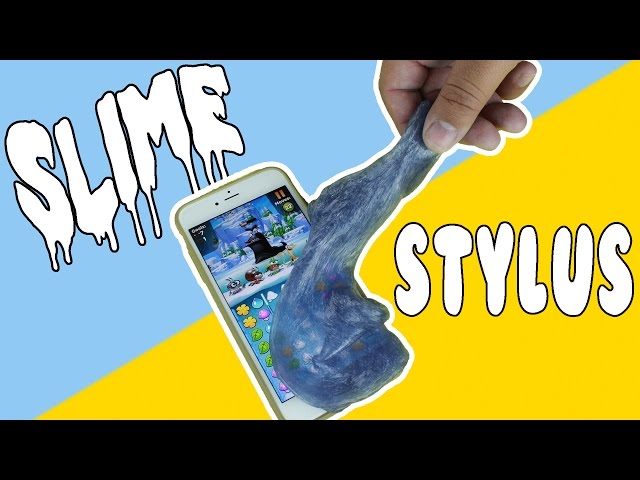 DIY | Slime Stylus - HOW TO MAKE SLIME INTO A STYLUS!!! - EASY DIY!